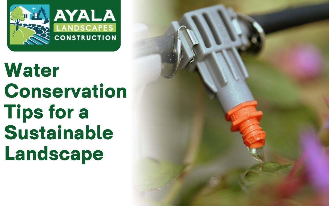 Drip irrigation system reducing water waste.