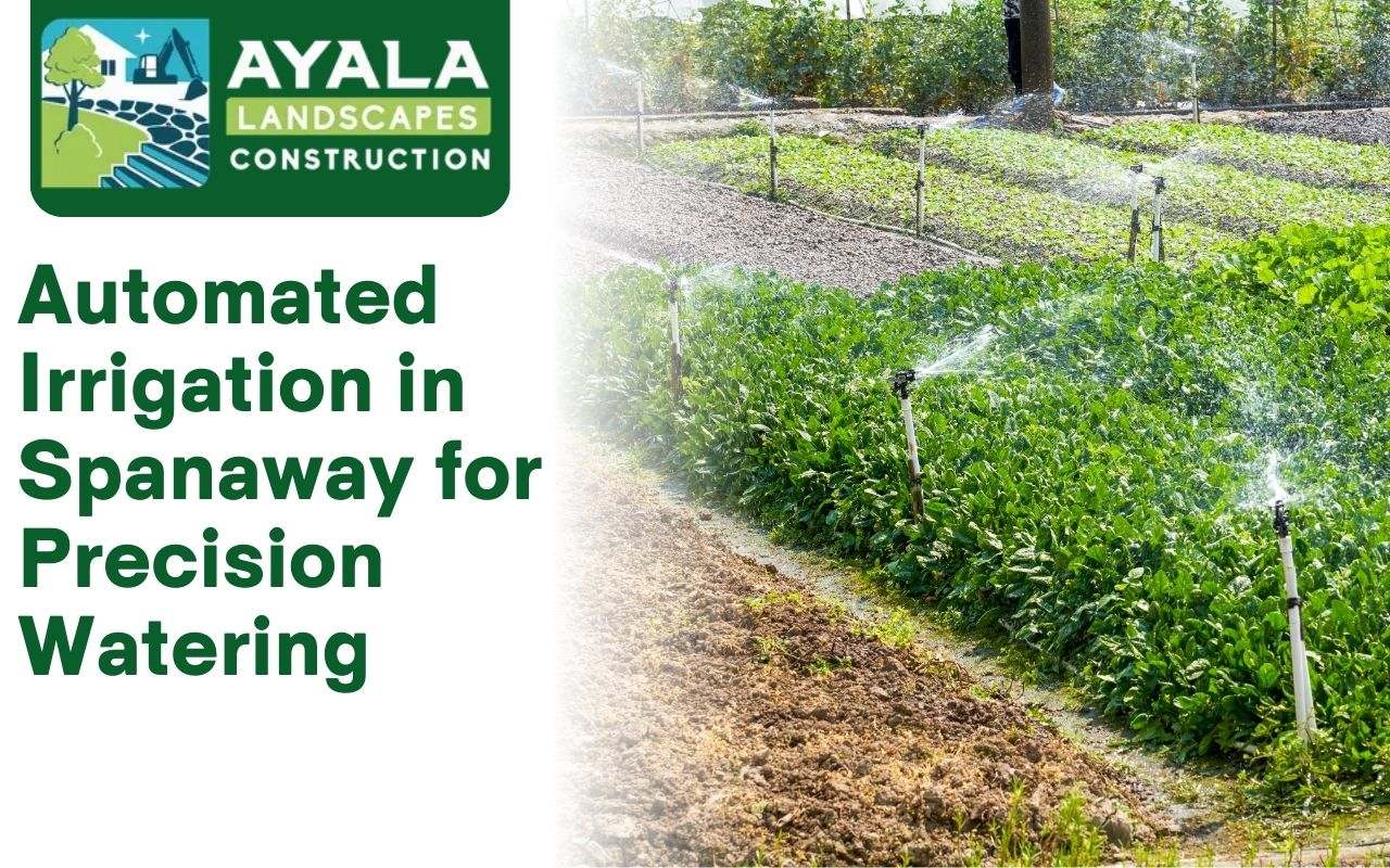 Automated irrigation system adjusting based on weather.