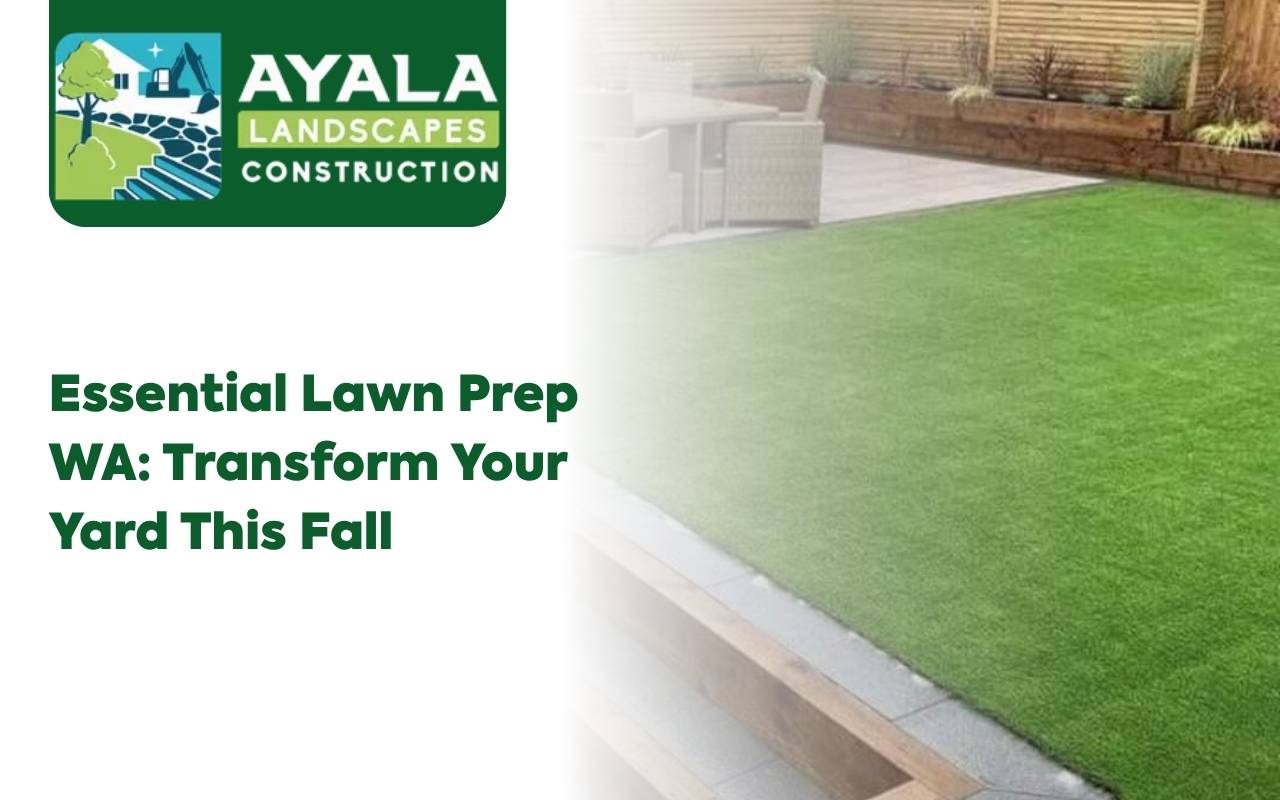 Adjusting irrigation systems for effective lawn prep WA fall