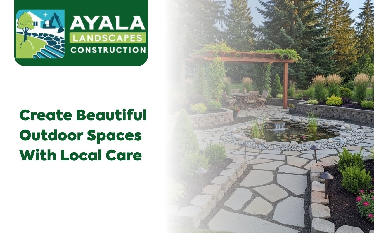 Landscaping services in Spanaway for a custom yard design