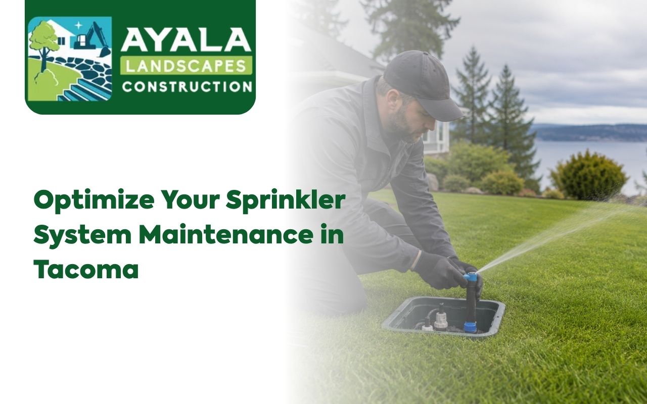 Sprinkler system maintenance in Tacoma for a healthy lawn